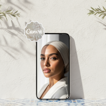 Kasbah Glow – Candle Mockup Canva