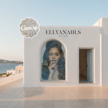 White Haven – Packaging Mockup Canva