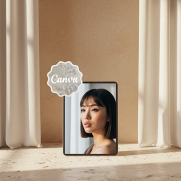 Kasbah Glow – Macbook Mockup Canva